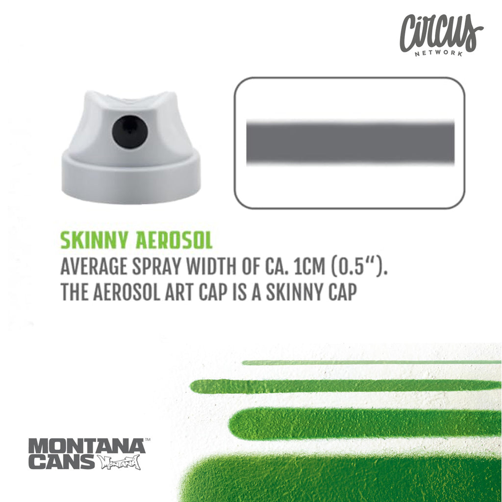Skinny Cap Aerosol Art