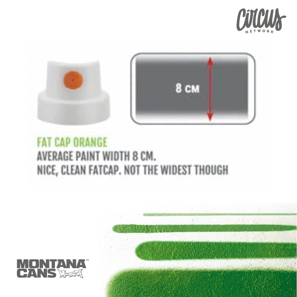 Montana Fat Cap White/Orange