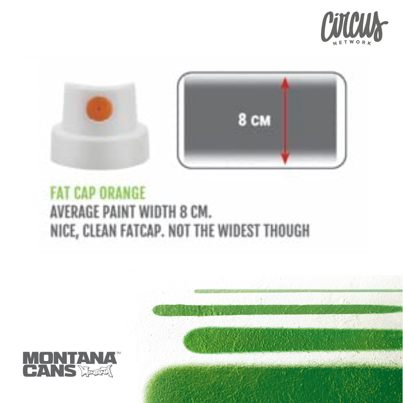 Montana Fat Cap White/Orange
