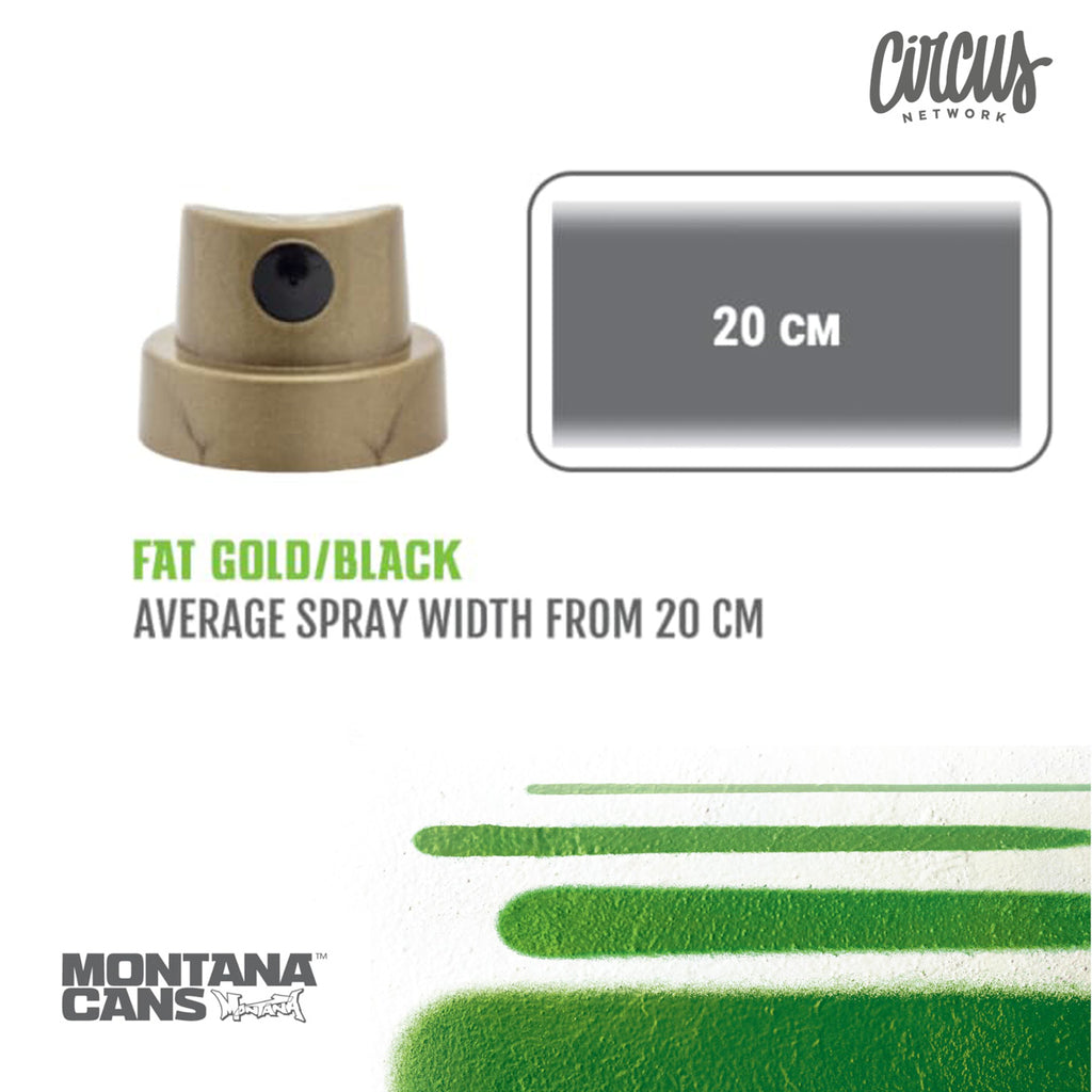 Montana Fat Cap Gold/Black