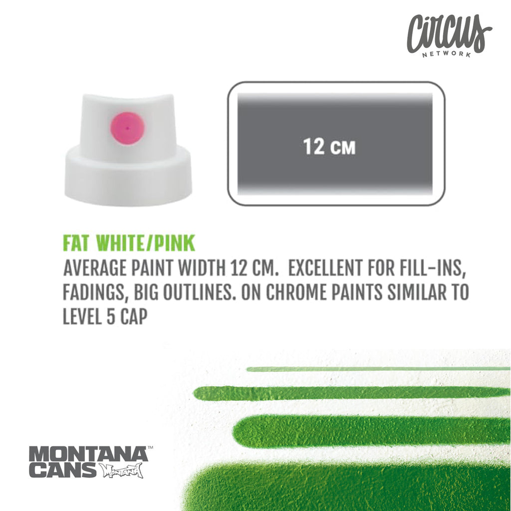 Montana Fat Cap White/Pink