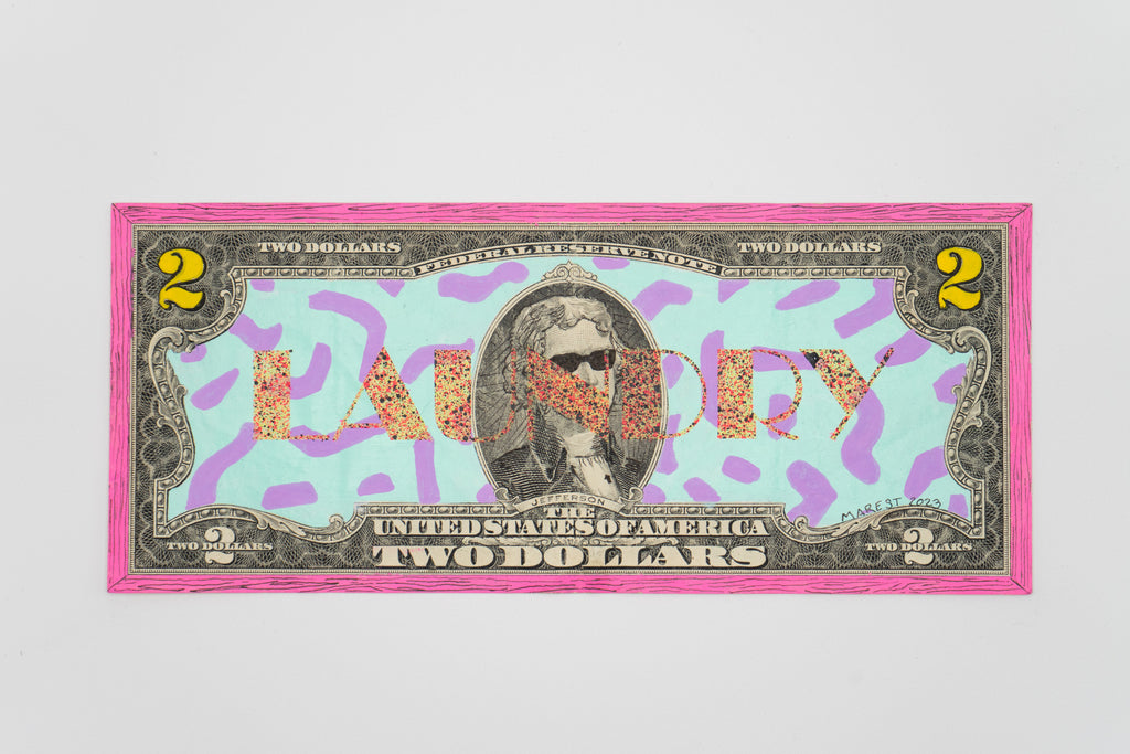 Antonyo Marest - 2$ - 200 DOLLARS BILL SHOW - Circus Network Street Art and Illustration in Porto Portugal