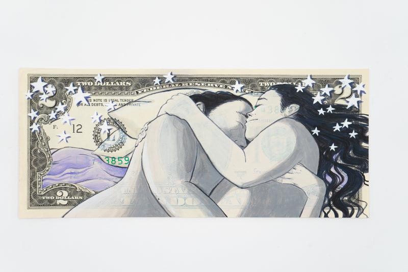 Inês Arisca - 2$ - 200 DOLLARS SHOW - Circus Network Street Art and Illustration in Porto Portugal