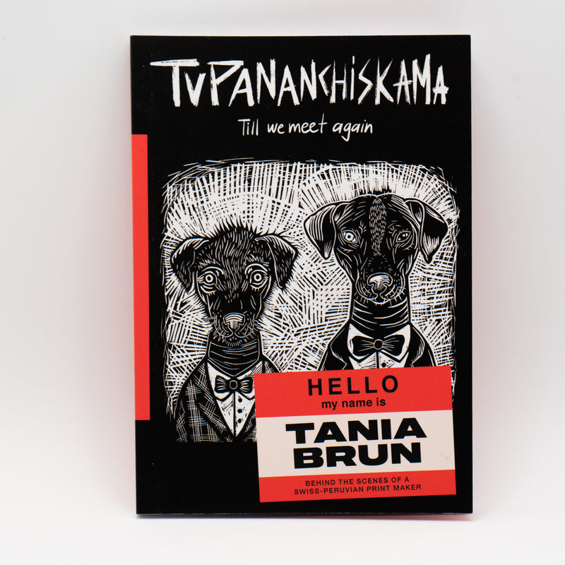 Tania Brun - Behind the scenes of a Peruvian Wood Block Printer - Circus Network Street Art and Illustration in Porto Portugal