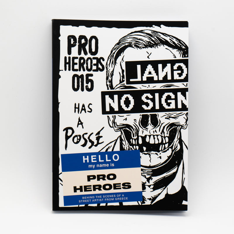 Pro Heroes 015 - Behind the scenes of a street artist from Greece - Circus Network Street Art and Illustration in Porto Portugal