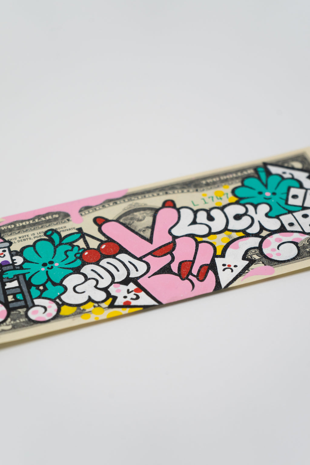 Yubia - 2$ - 200 DOLLARS BILL SHOW - Circus Network Street Art and Illustration in Porto Portugal