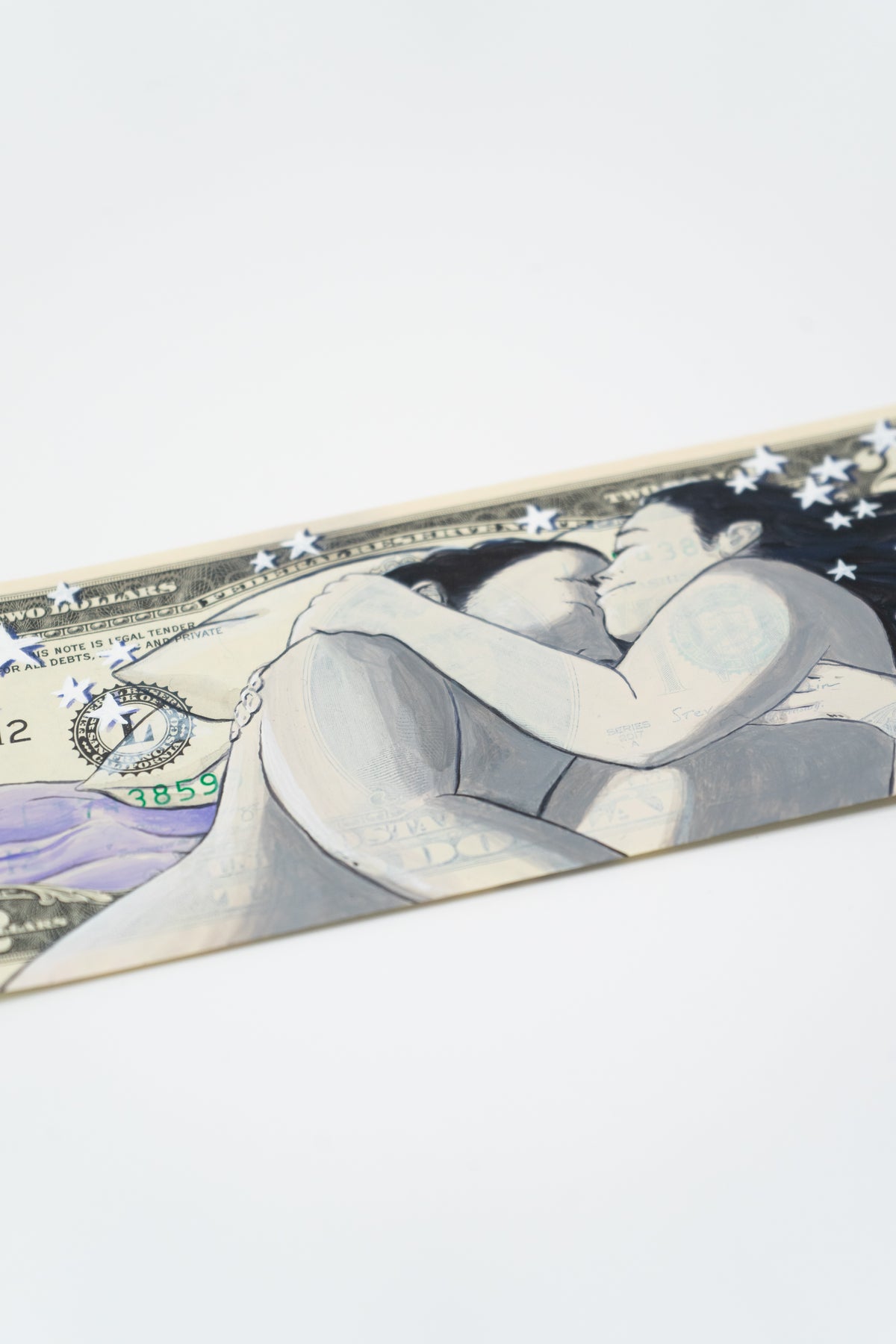 Inês Arisca - 2$ - 200 DOLLARS SHOW - Circus Network Street Art and Illustration in Porto Portugal