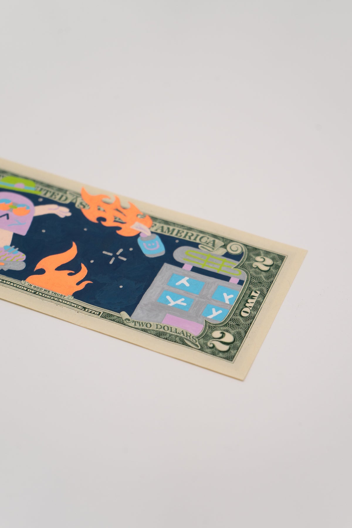Arthur Plateau - 2$ - 200 DOLLARS SHOW - Circus Network Street Art and Illustration in Porto Portugal