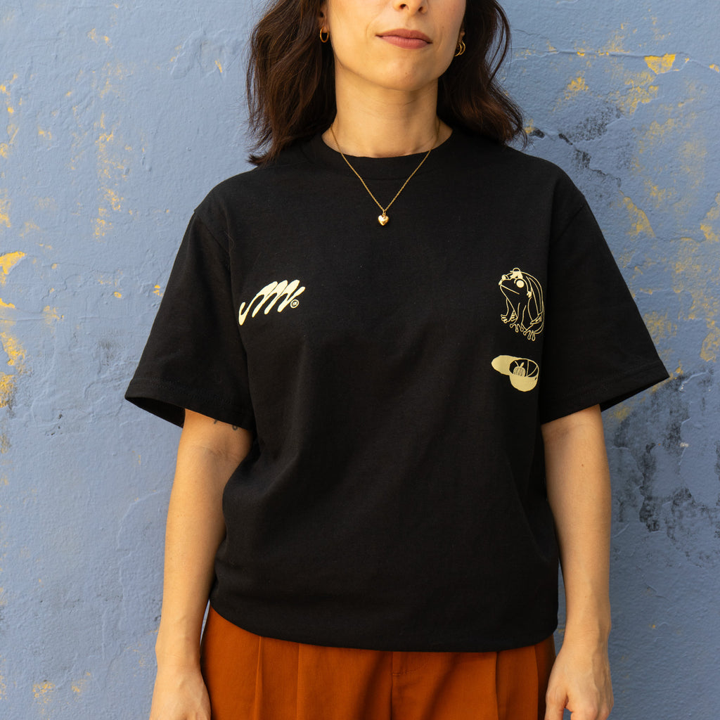 Min - Mostly Fine T-shirt - Circus Network Street Art and Illustration in Porto Portugal