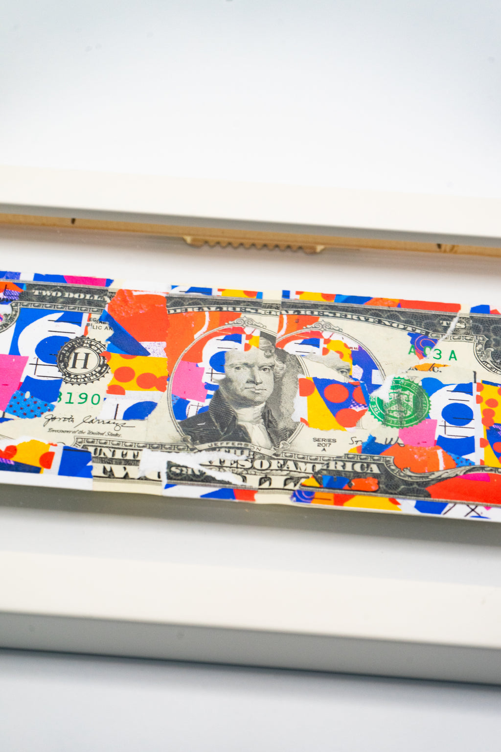 Mr. Nelson Design - 2$ - 200 DOLLARS SHOW - Circus Network Street Art and Illustration in Porto Portugal