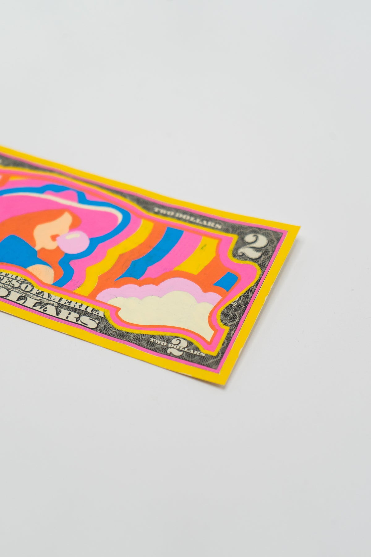 Lisa Tegtmeier - 2$ - 200 DOLLARS SHOW - Circus Network Street Art and Illustration in Porto Portugal