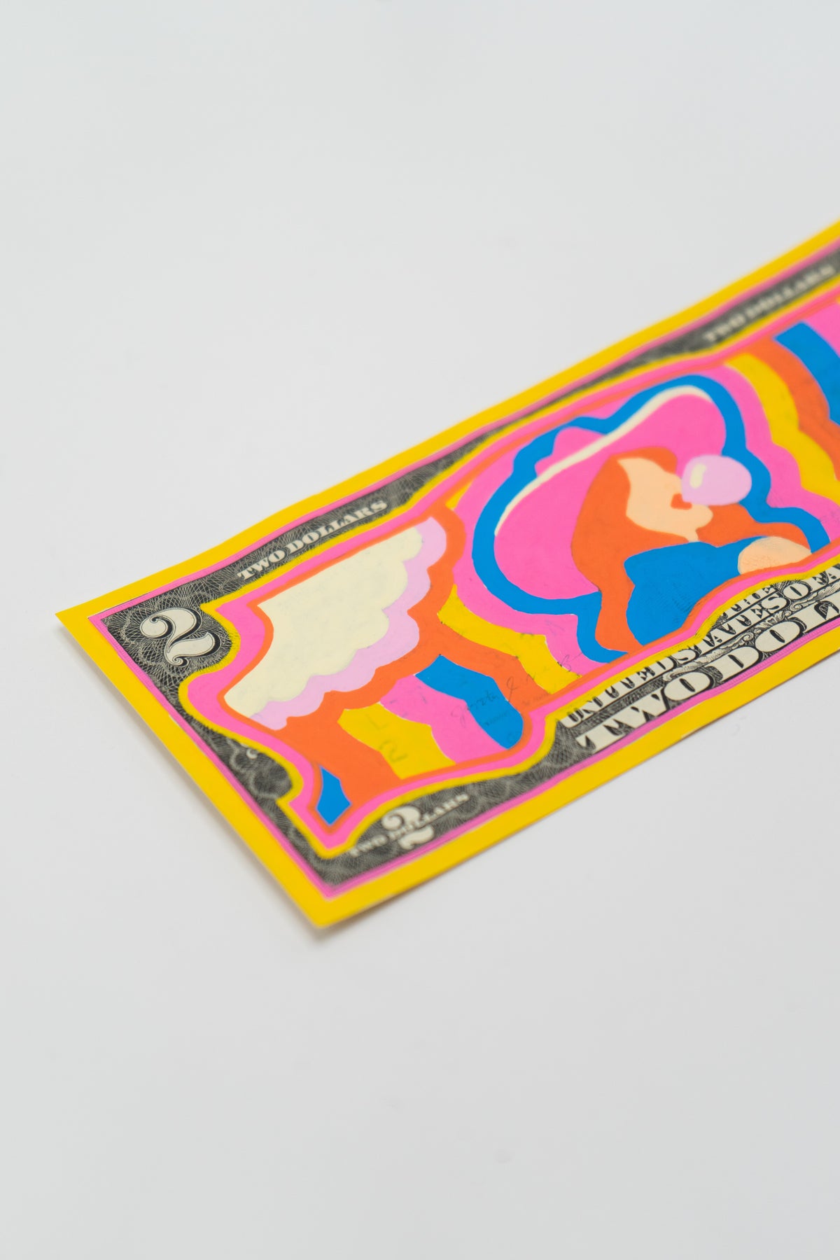 Lisa Tegtmeier - 2$ - 200 DOLLARS SHOW - Circus Network Street Art and Illustration in Porto Portugal