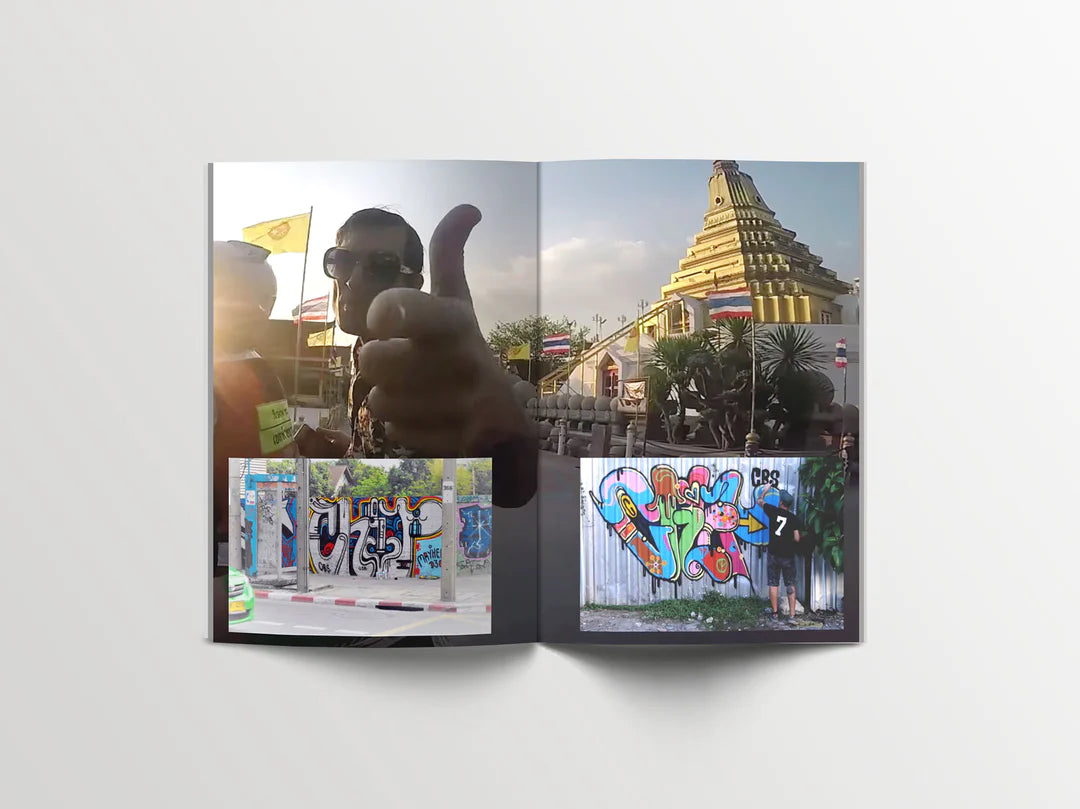 Chip7 - Behind the scenes of a Bangkok graffiti writer - Circus Network Street Art and Illustration in Porto Portugal