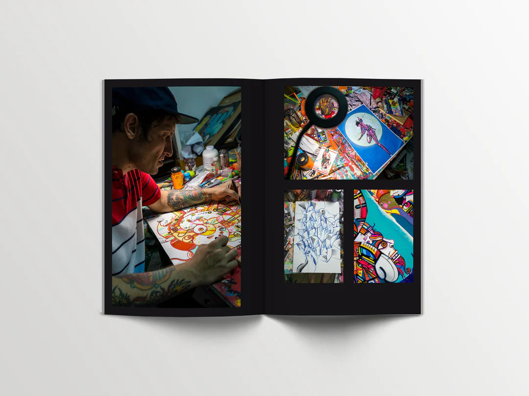 Chip7 - Behind the scenes of a Bangkok graffiti writer - Circus Network Street Art and Illustration in Porto Portugal
