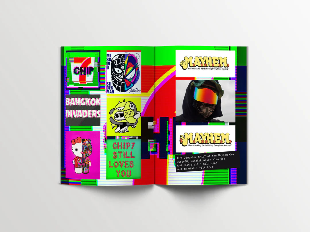Chip7 - Behind the scenes of a Bangkok graffiti writer - Circus Network Street Art and Illustration in Porto Portugal