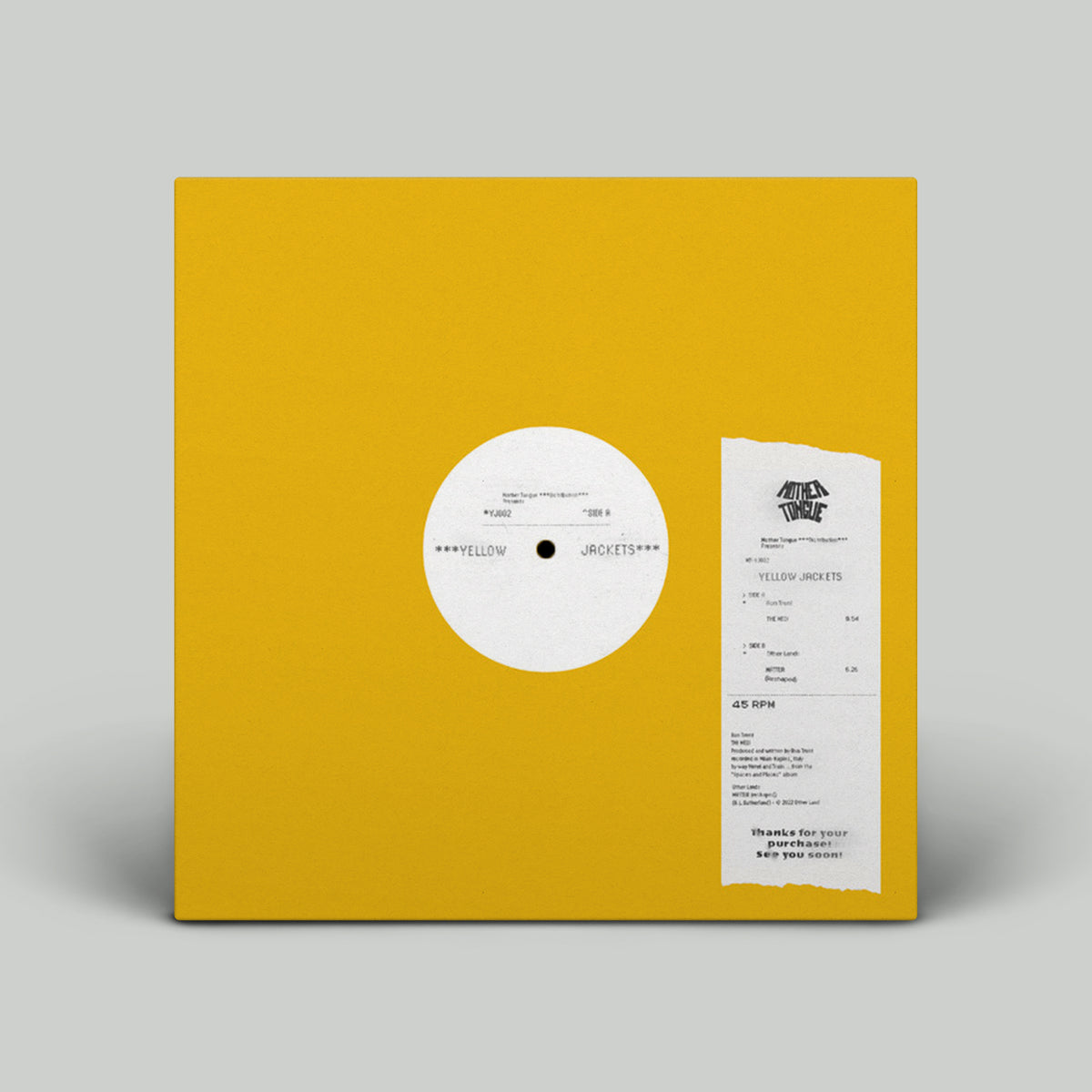 Ron Trent / Other Lands – Yellow Jackets Vol.2