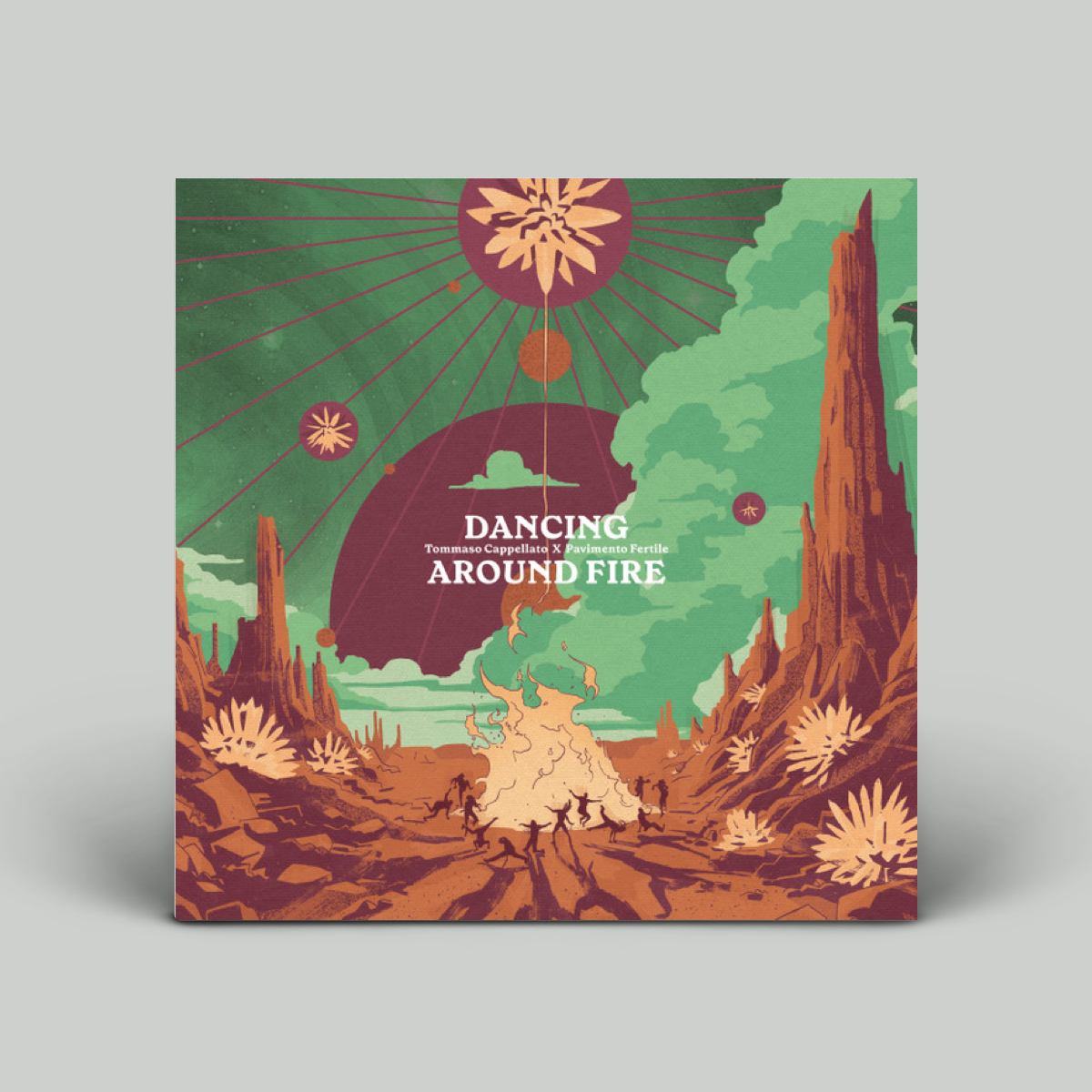 Tommaso Cappellato , Pavimento Fertile – Dancing Around Fire