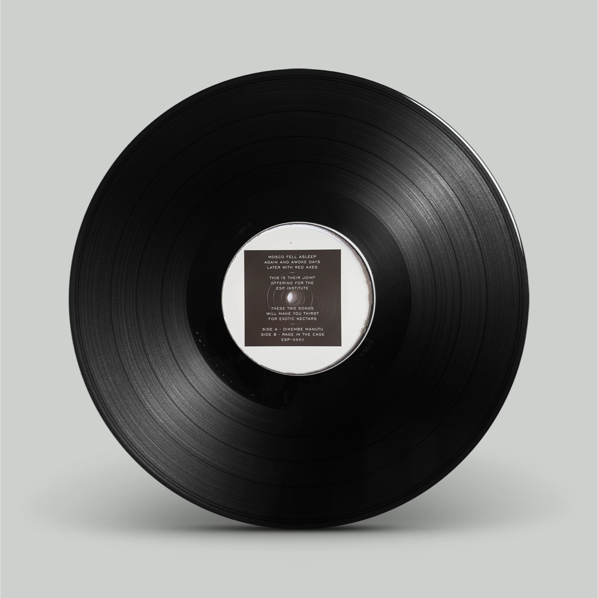 Moscoman & Red Axes – Dikembe Manutu / Rage In The Cage