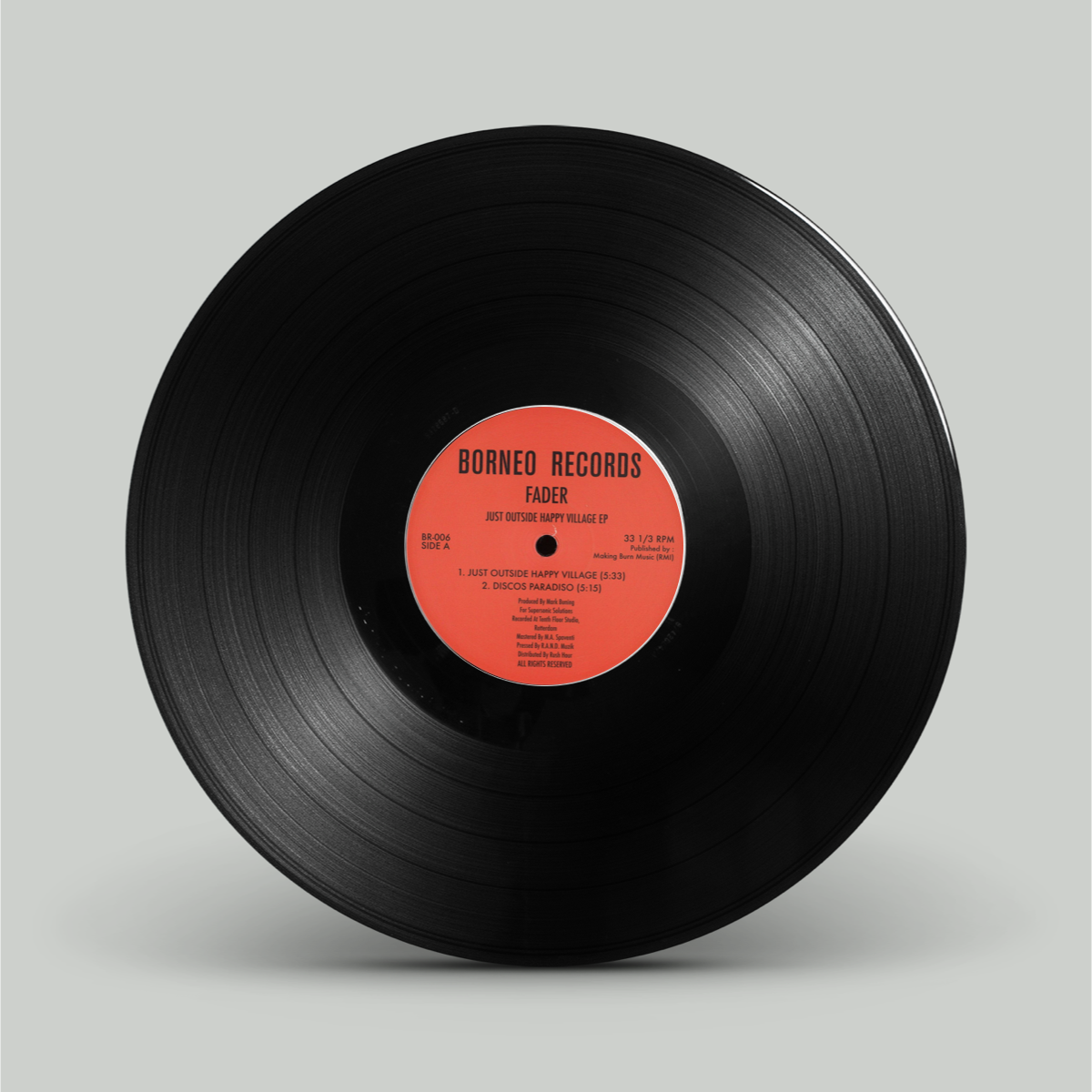 Fader – Just Outside Happy Village EP