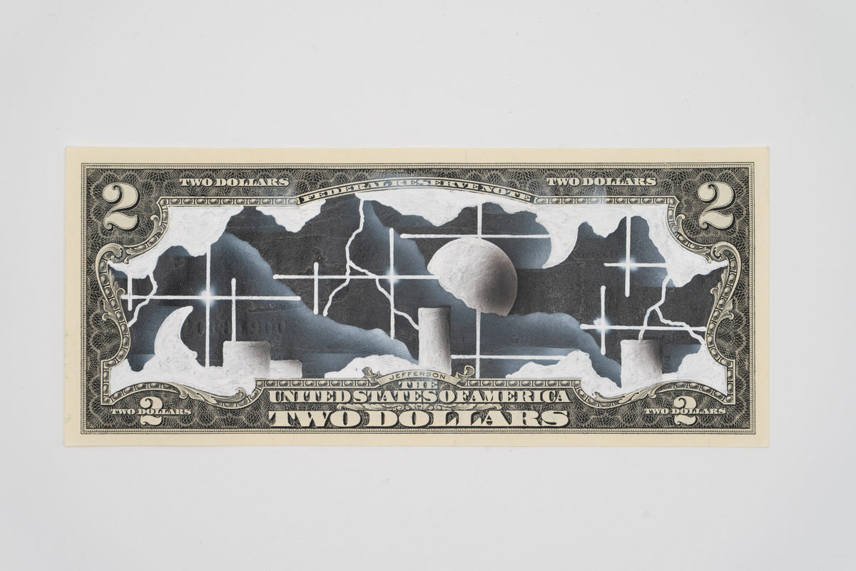 Eliote - 2$ - 200 DOLLARS SHOW - Circus Network Street Art and Illustration in Porto Portugal