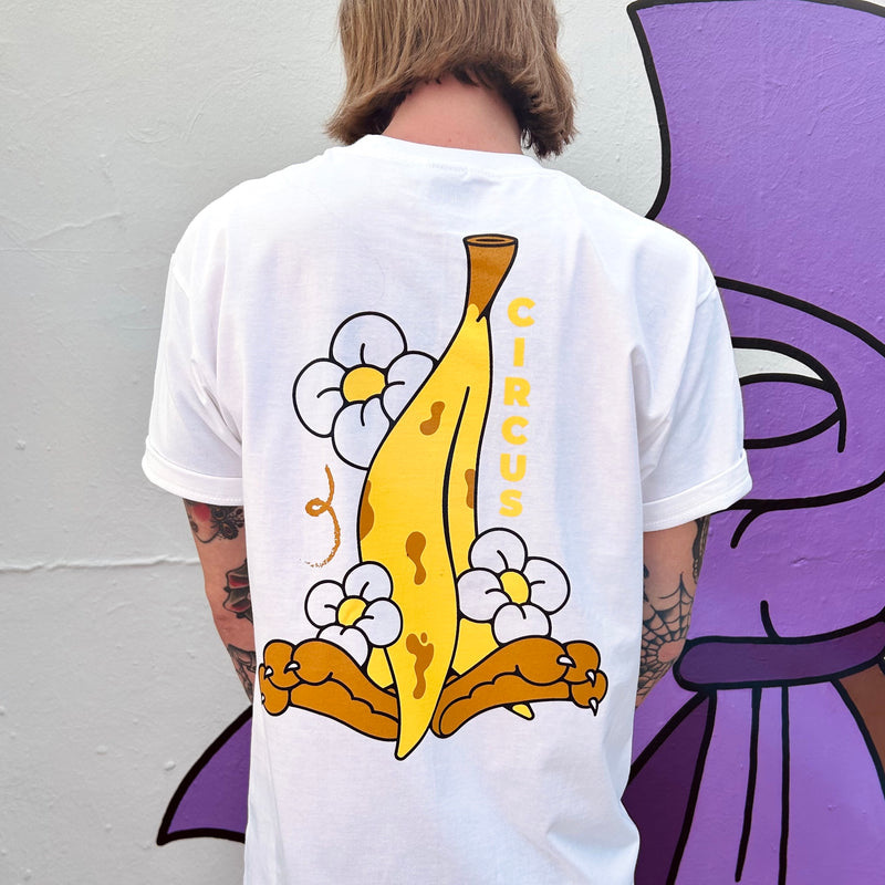 Circus x Mikko Heino - Banana T-shirt - Circus Network Street Art and Illustration in Porto Portugal