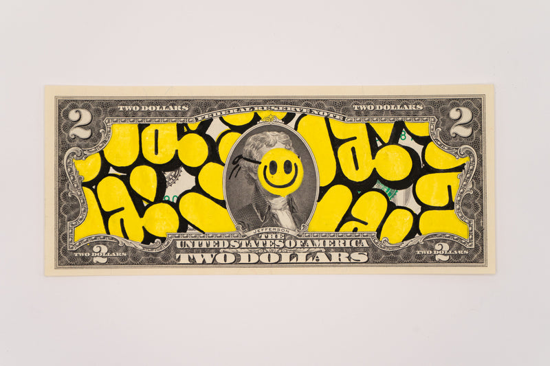 Laia - 2$ - 200 DOLLARS SHOW - Circus Network Street Art and Illustration in Porto Portugal