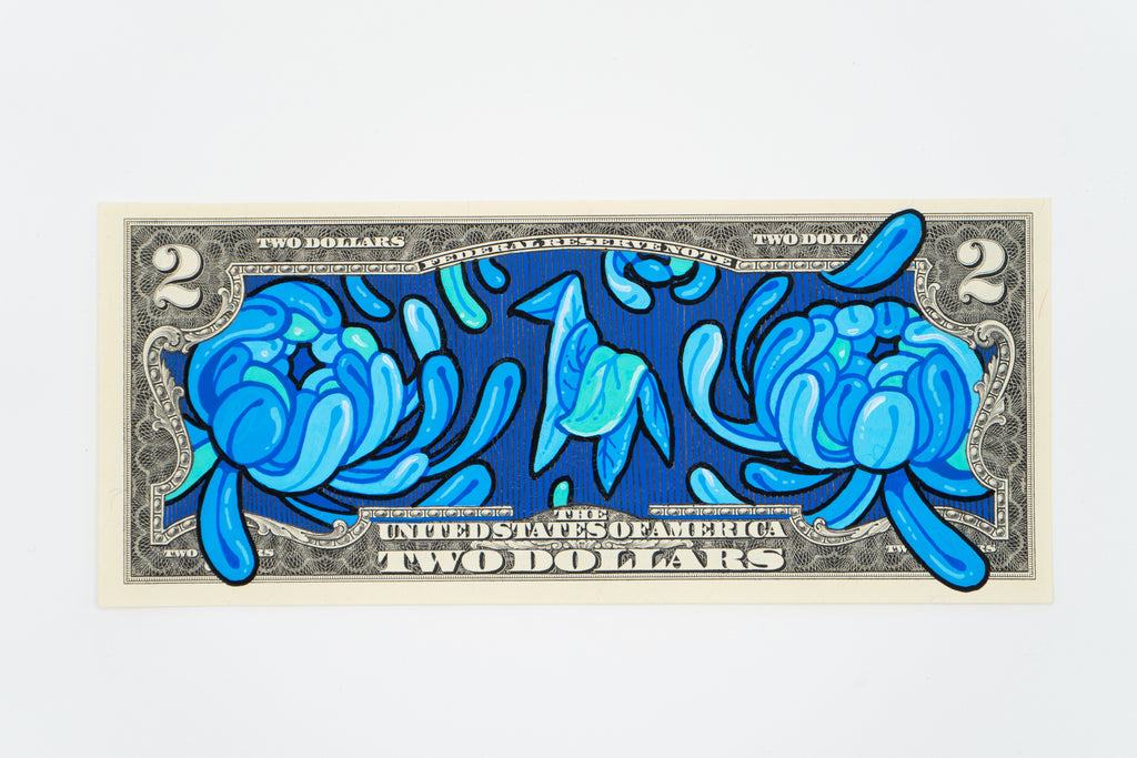 Lidia Cao - 2$ - 200 DOLLARS SHOW - Circus Network Street Art and Illustration in Porto Portugal