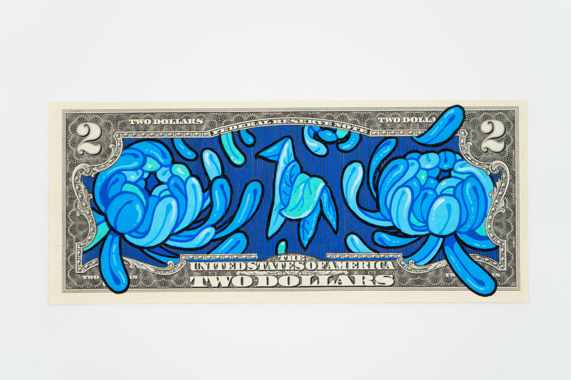 Lidia Cao - 2$ - 200 DOLLARS SHOW - Circus Network Street Art and Illustration in Porto Portugal