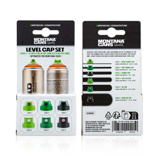 Montana Cap Set Level 1 - 6 (6uni)