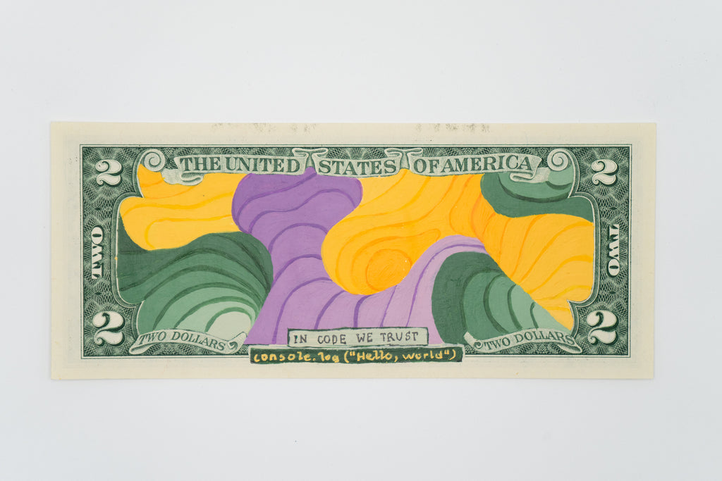 Monika Reut - 2$ - 200 DOLLARS SHOW - Circus Network Street Art and Illustration in Porto Portugal