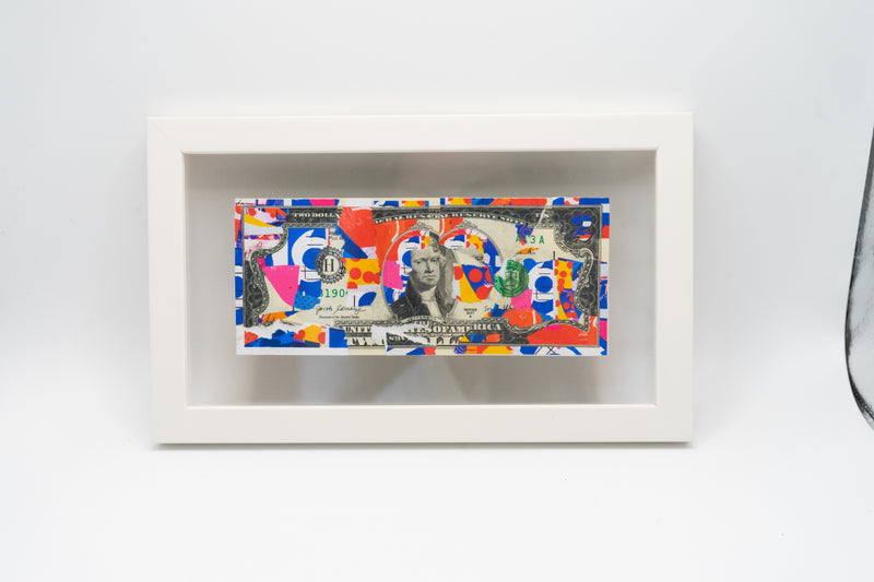 Mr. Nelson Design - 2$ - 200 DOLLARS SHOW - Circus Network Street Art and Illustration in Porto Portugal