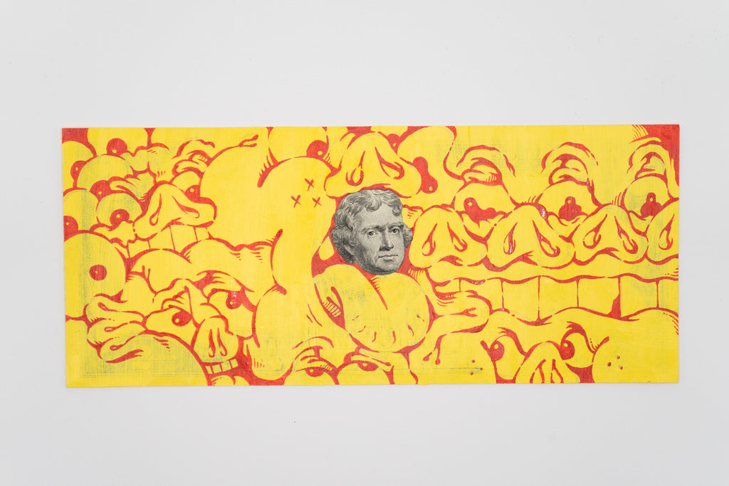 Pablo Dalas - 2$ - 200 DOLLARS SHOW - Circus Network Street Art and Illustration in Porto Portugal