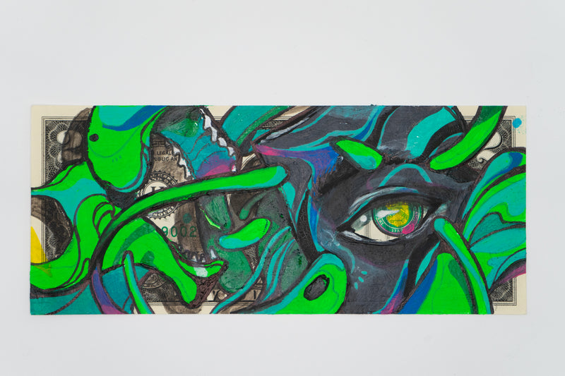 Taj Francis - 2$ - 200 DOLLARS SHOW - Circus Network Street Art and Illustration in Porto Portugal