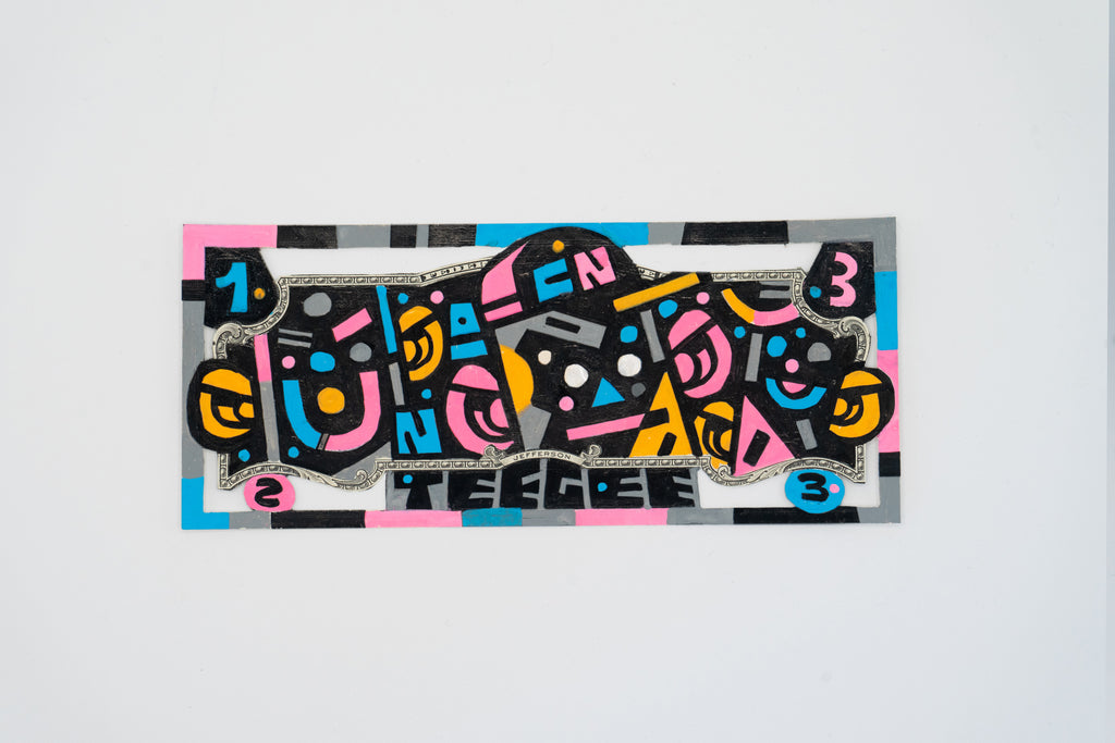 Thijmen Geluk - 2$ - 200 DOLLARS BILL SHOW - Circus Network Street Art and Illustration in Porto Portugal