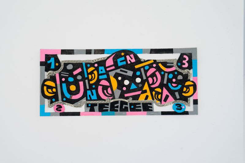 Thijmen Geluk - 2$ - 200 DOLLARS BILL SHOW - Circus Network Street Art and Illustration in Porto Portugal