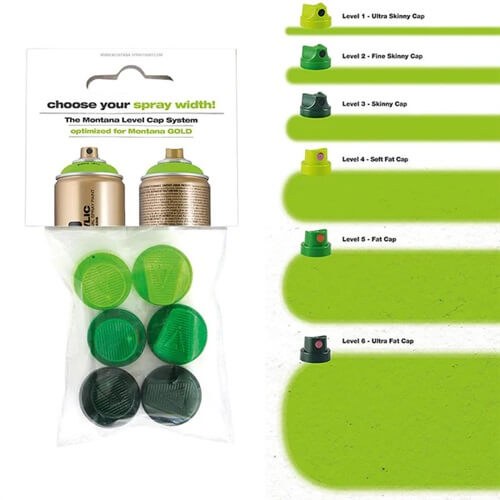 Montana Cap Set Level 1 - 6 (6uni)