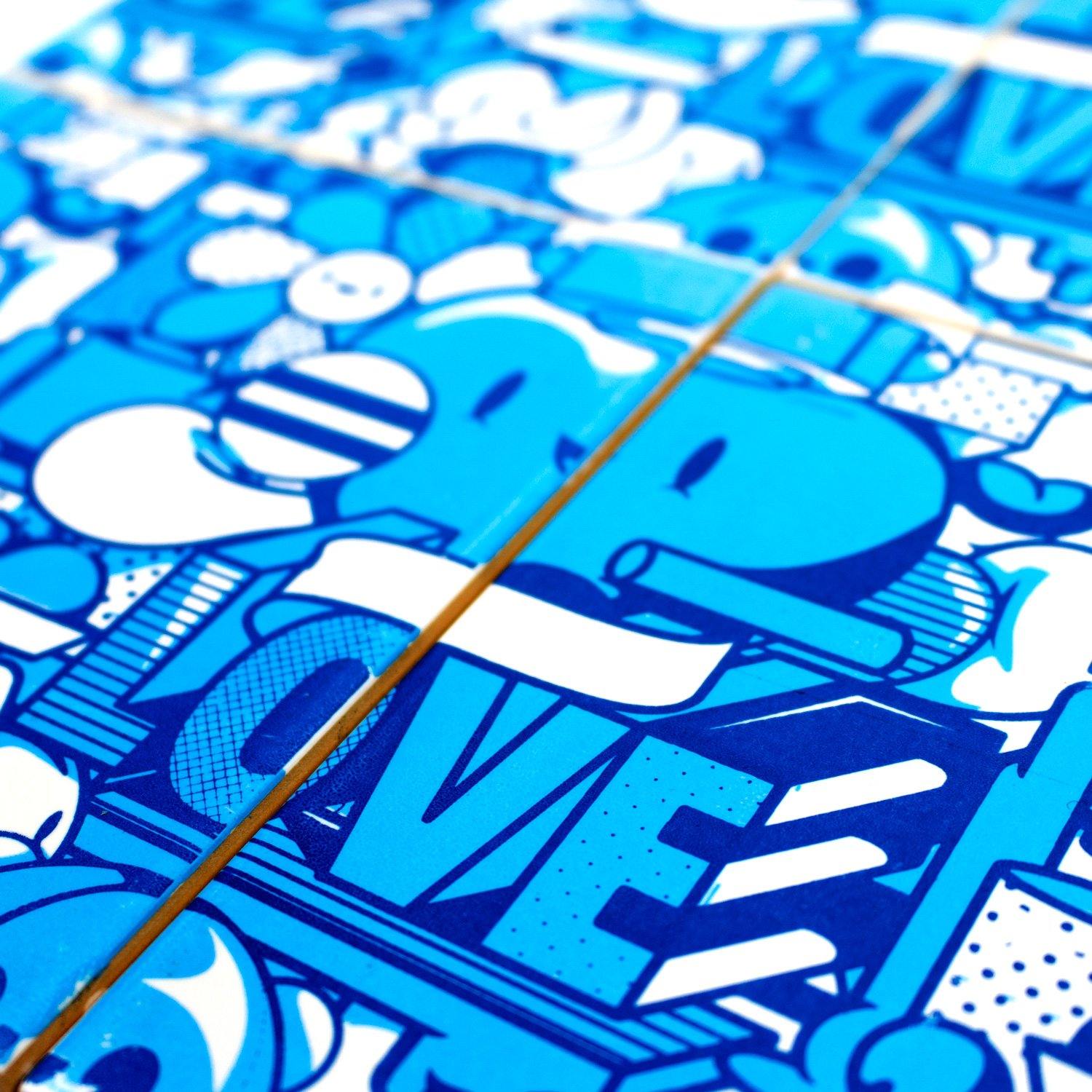 Chocotoy - Love (set of 4) - Circus Network Street Art and Illustration