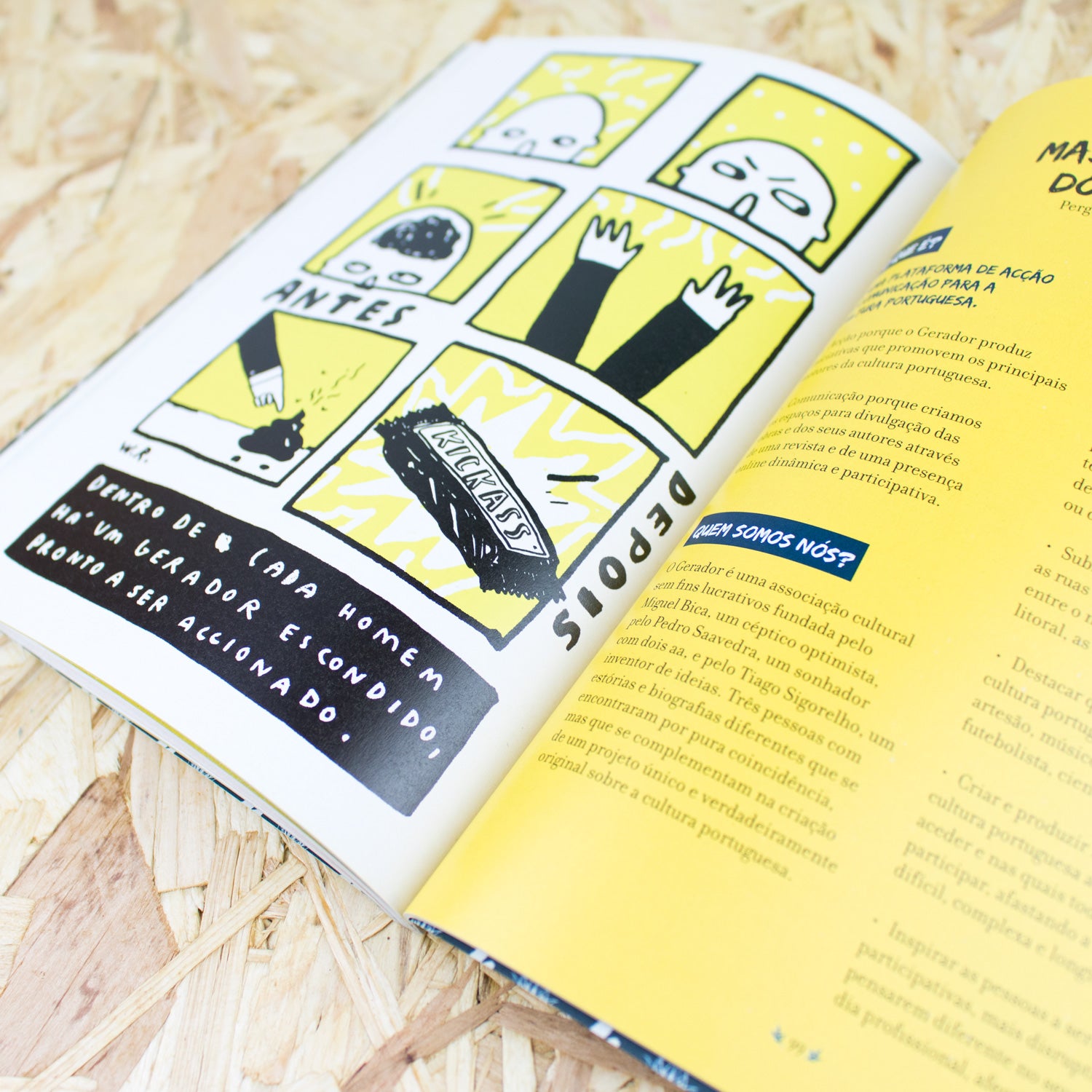 Revista Gerador #2 - Circus Network Street Art and Illustration in Porto Portugal