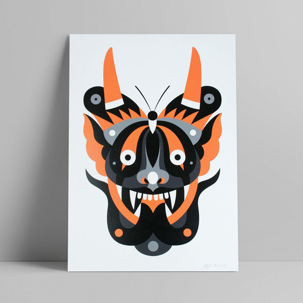 Arde - Pretty Ugly - Circus Network Street Art and Illustration