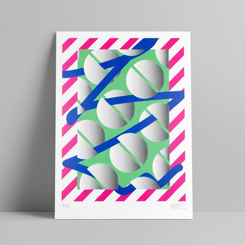 My Name is Not SEM - Pattern, Line and Blend - Circus Network Street Art and Illustration