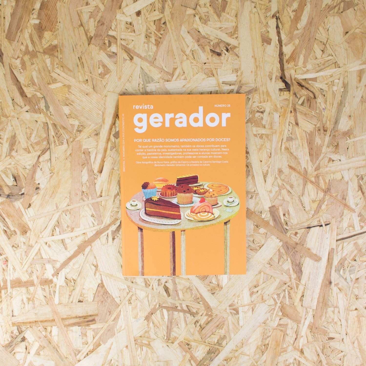 Revista Gerador - #28 Por que razão somos apaixonados por doces?