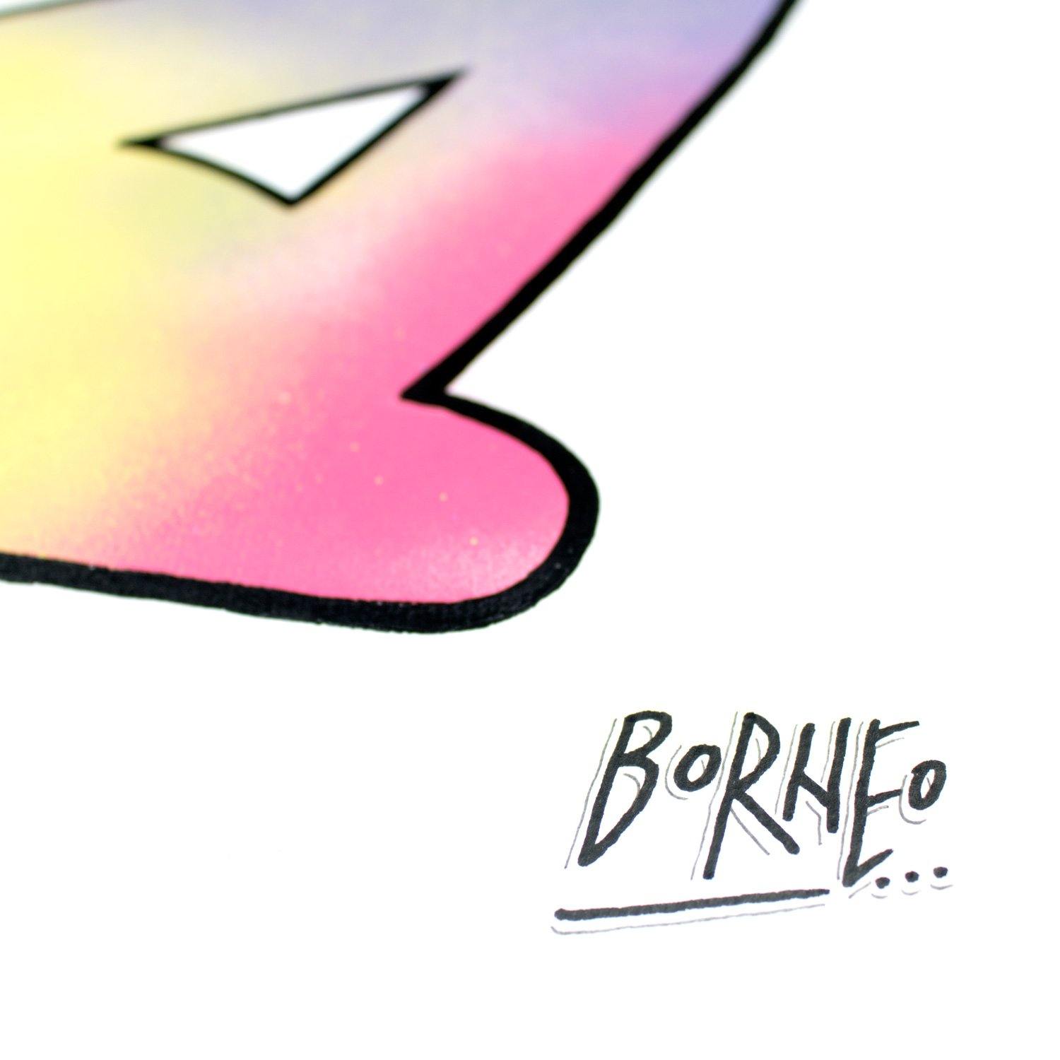 Borneo - Shapes - Circus Network Street Art and Illustration