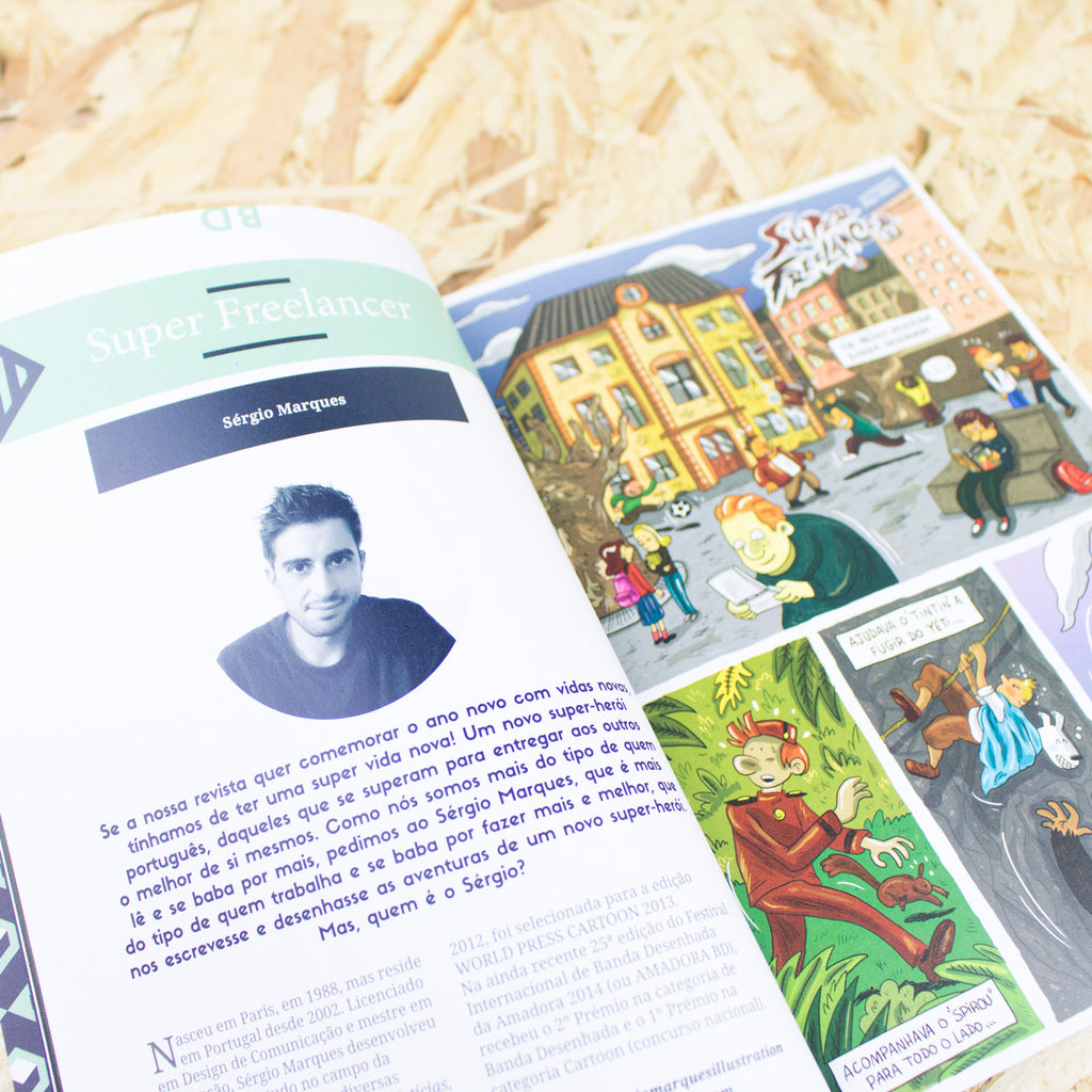 Revista Gerador #3 - Circus Network Street Art and Illustration in Porto Portugal