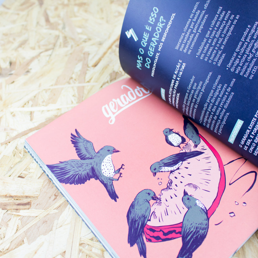 Revista Gerador #3 - Circus Network Street Art and Illustration in Porto Portugal