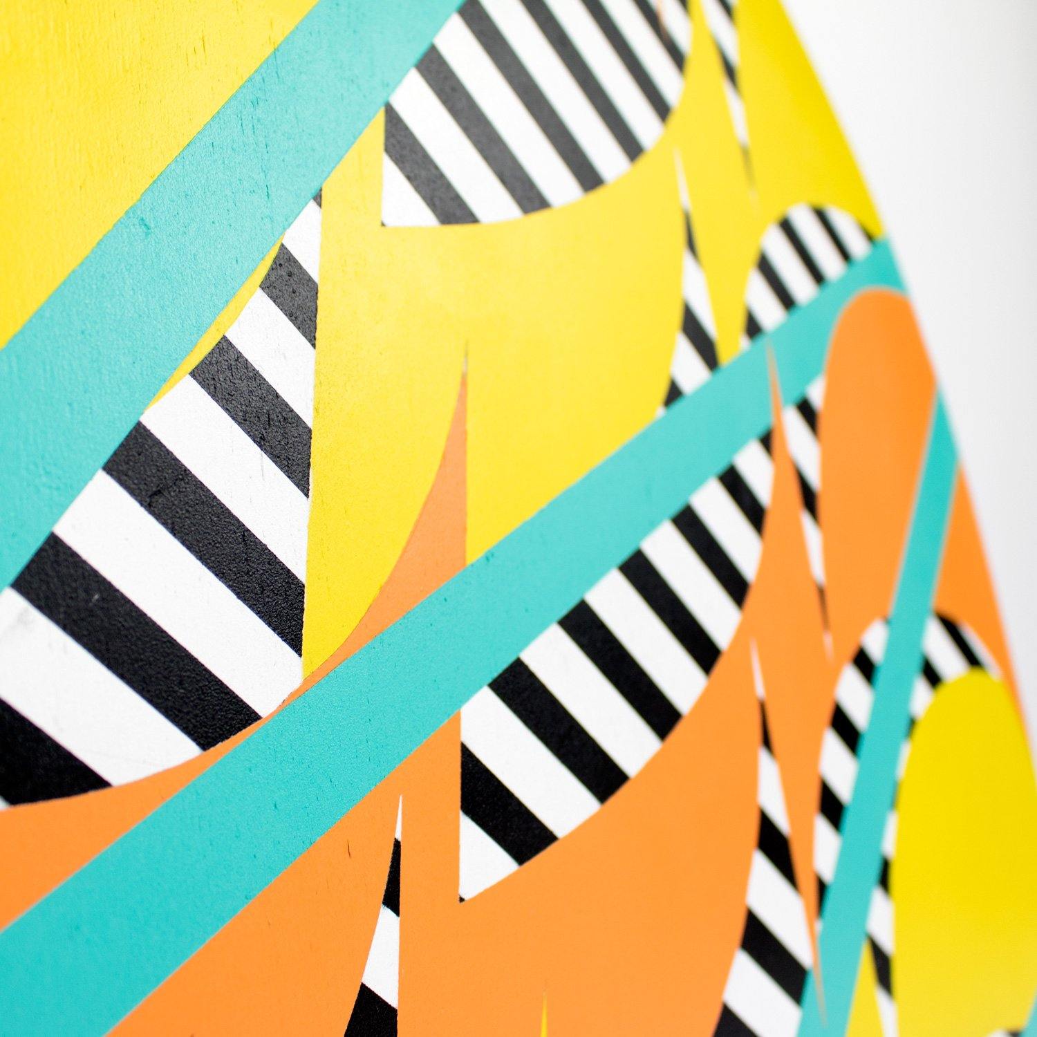 My Name is Not SEM - Stripe or die #3 - Circus Network Street Art and Illustration