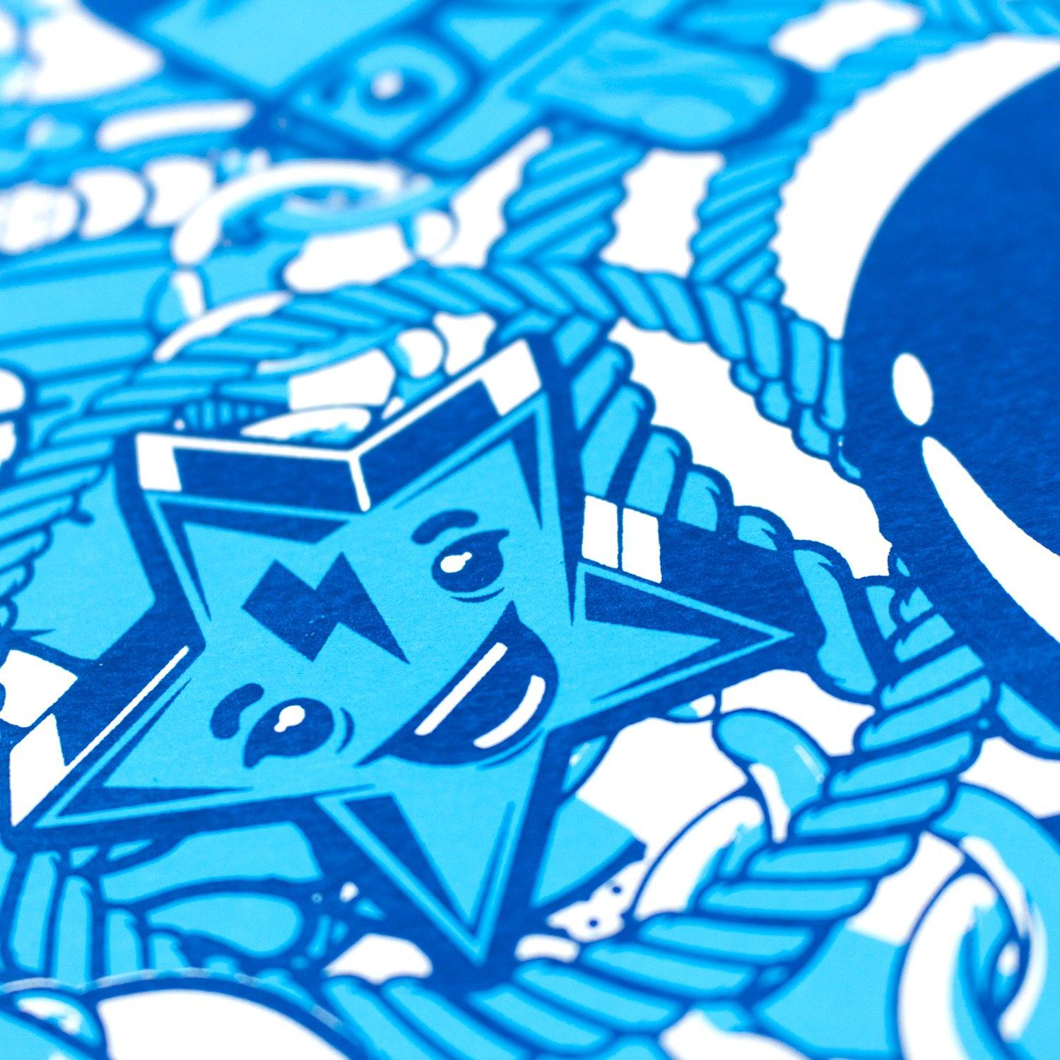 Chocotoy - untitled silkscreen - Circus Network Street Art and Illustration