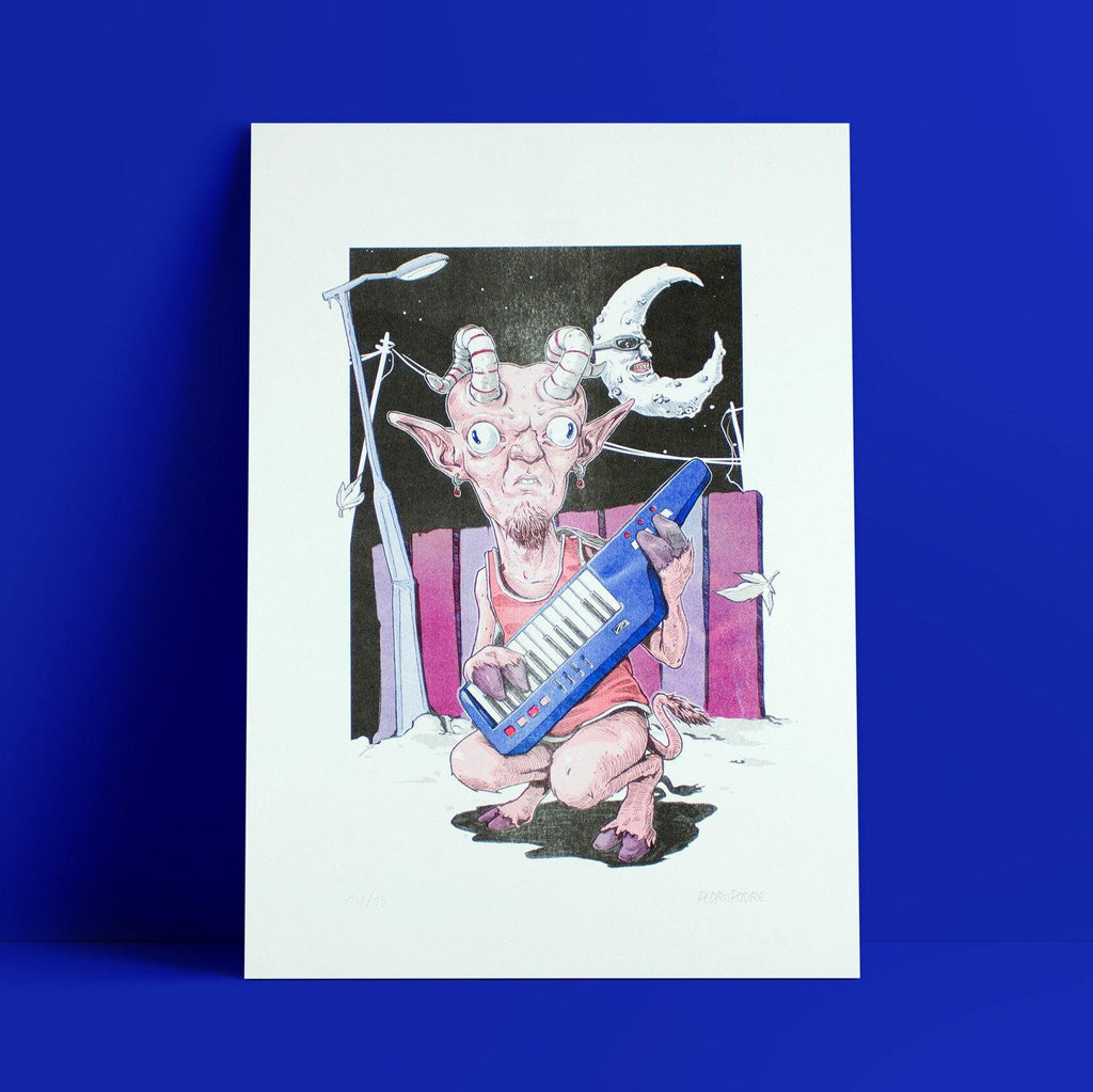 Pedro Podre - Konnections - Circus Network Street Art and Illustration