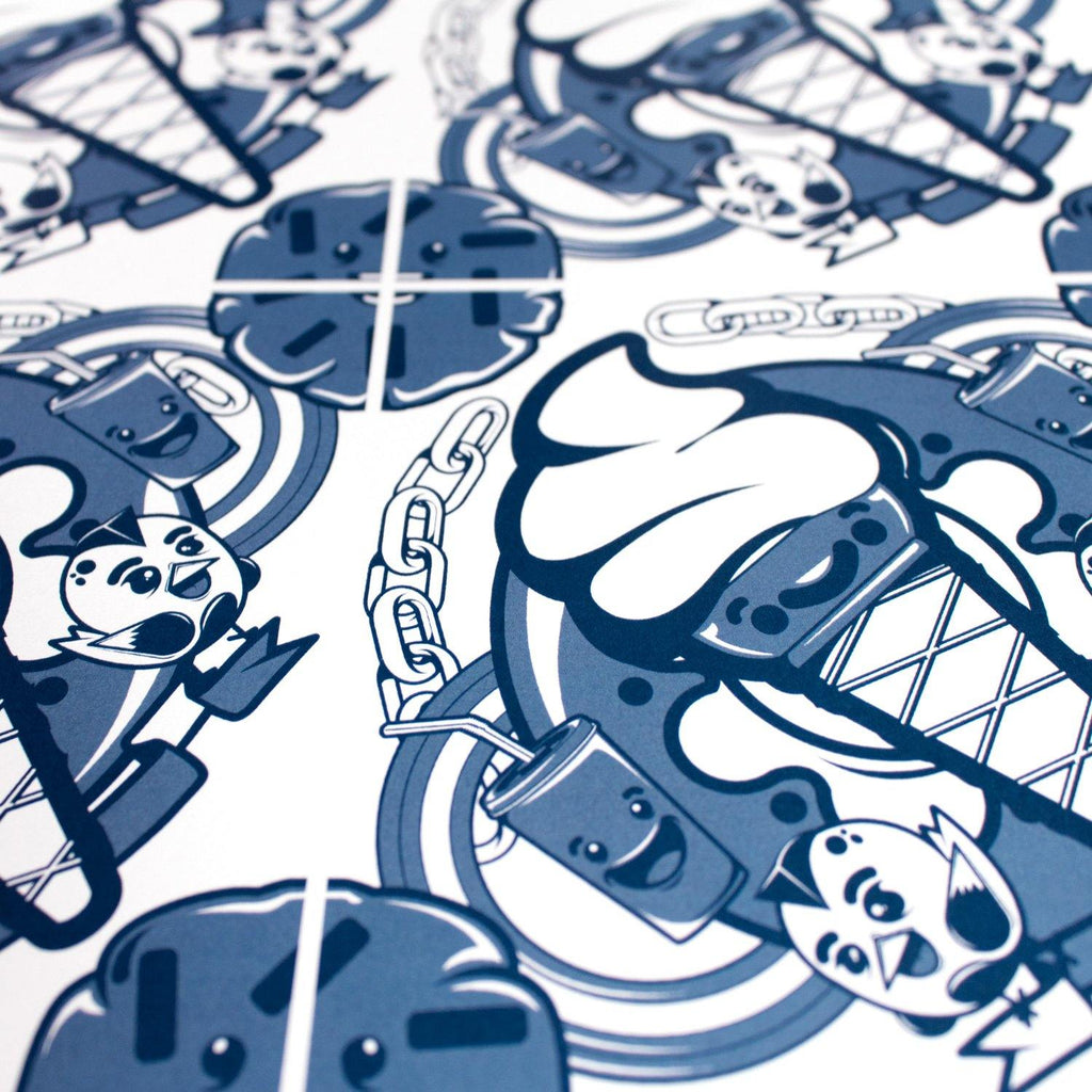 Chocotoy - Barquillas - Circus Network Street Art and Illustration
