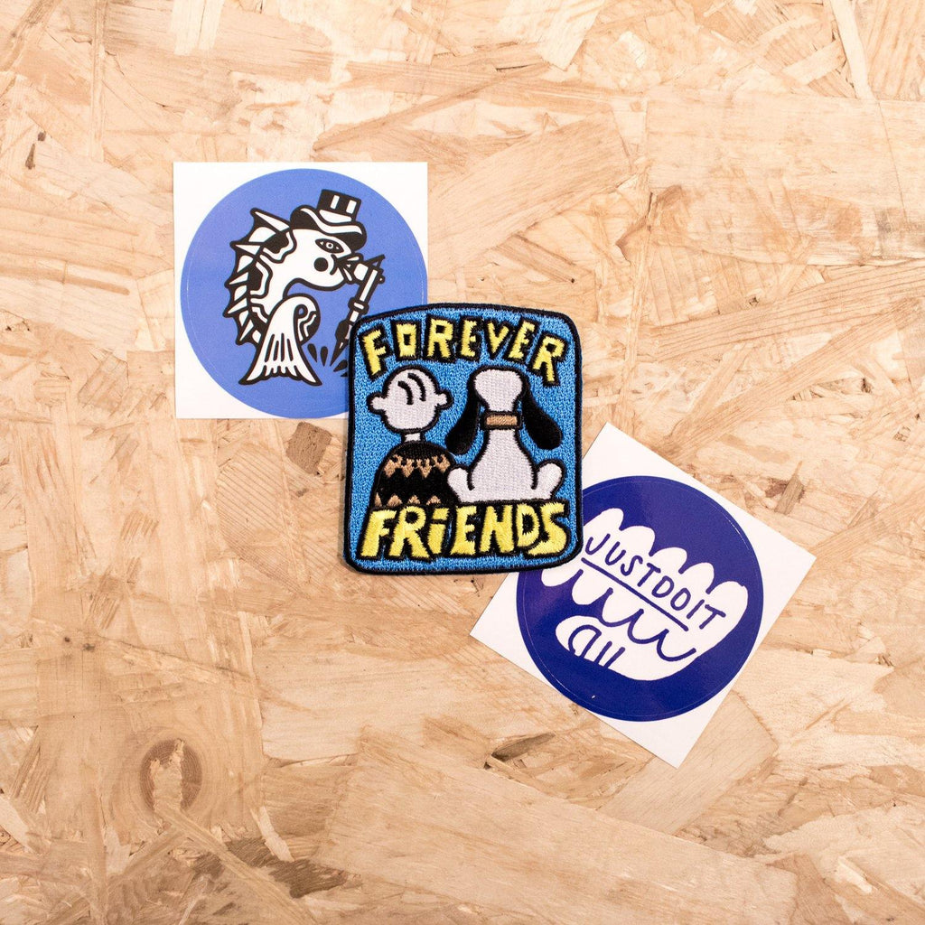 Yubia - Forever Friends - Circus Network Street Art and Illustration