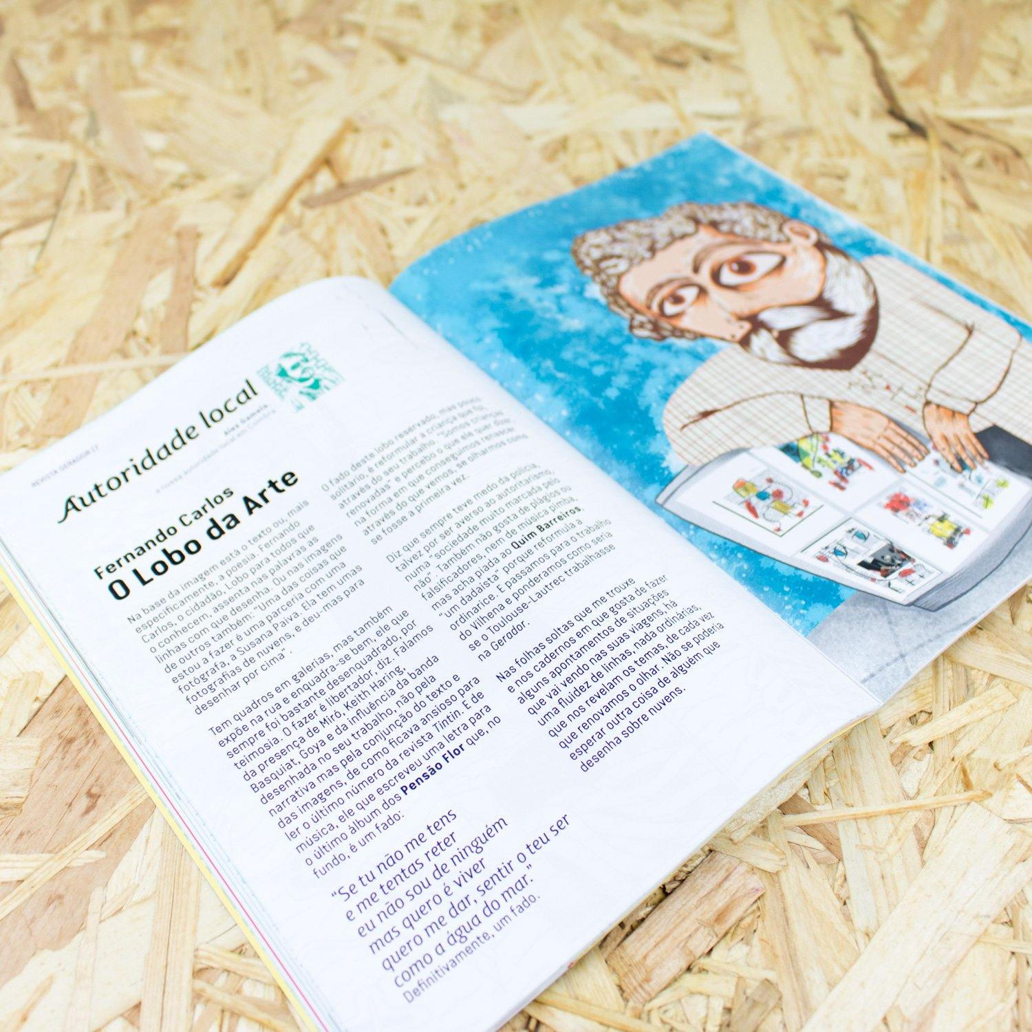 Revista Gerador - #17 O Nosso Fado - Circus Network Street Art and Illustration